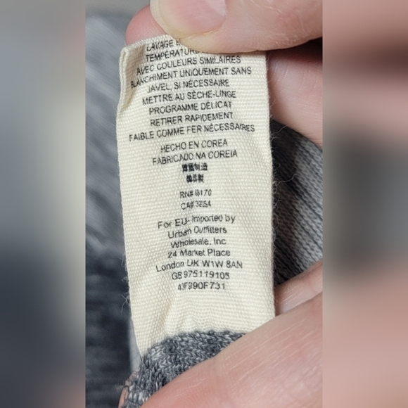 Free People FP Beach One Body Cocoon Cowl Neck Pullover Sweater, Gray - Picture 6 of 7